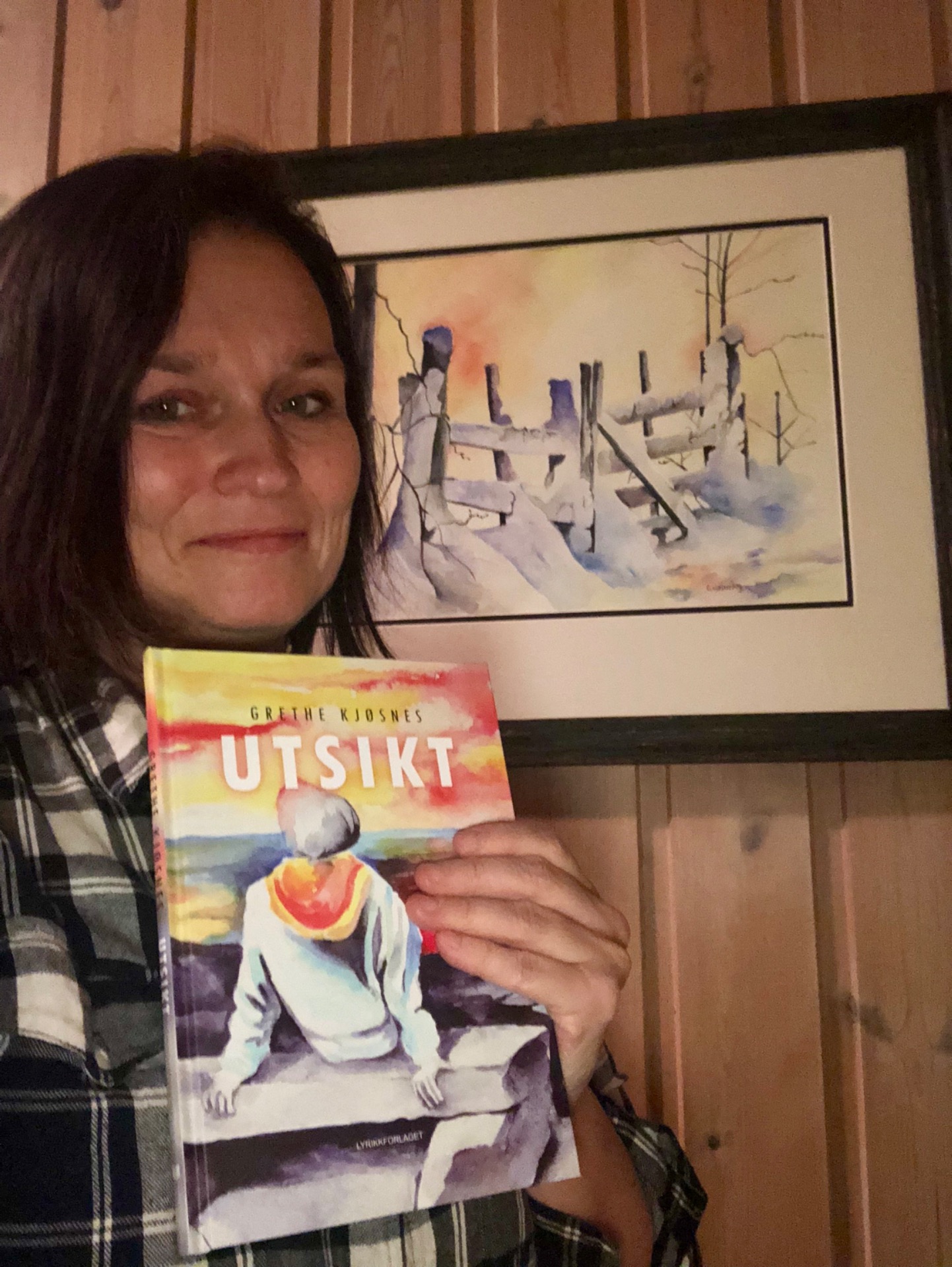 Grethe Kjøsnes med nok nr.1 «Utsikt» i 2018