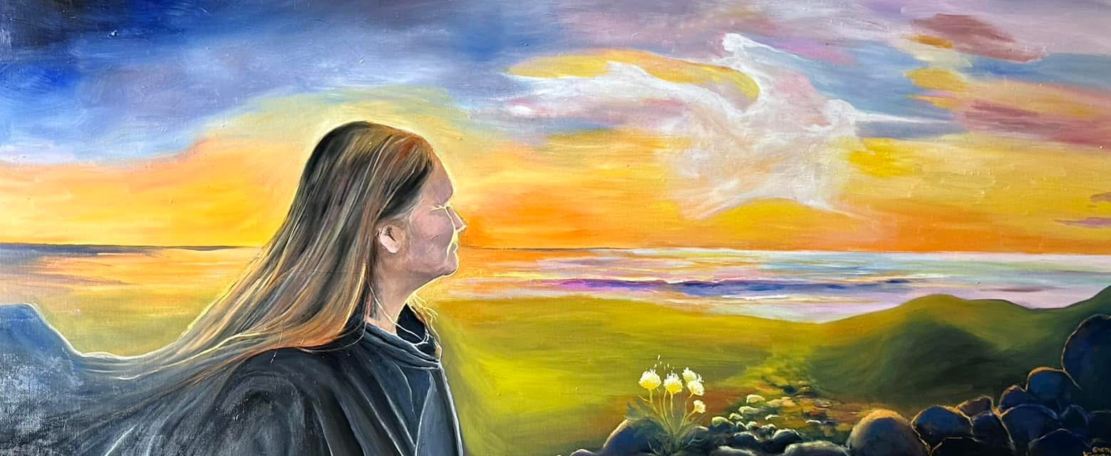 «Draumen». Str. 70 x 160 cm.